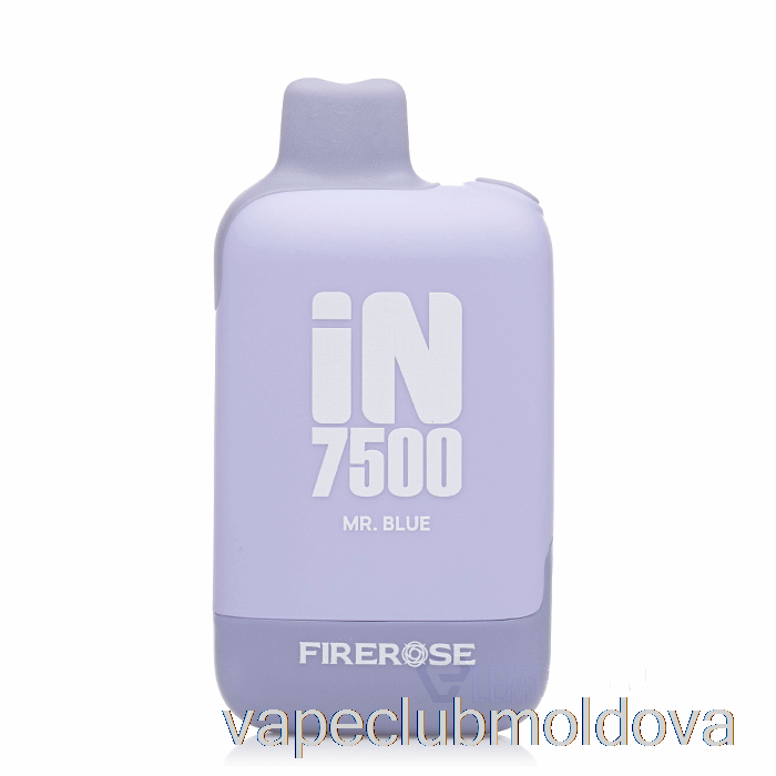 Vape Mod Firerose In7500 De Unică Folosință Dl. Albastru